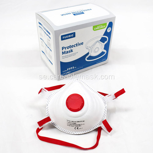 FFP3 Cup Respirator med ventil CE-godkänd